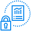Secure document with lock icon